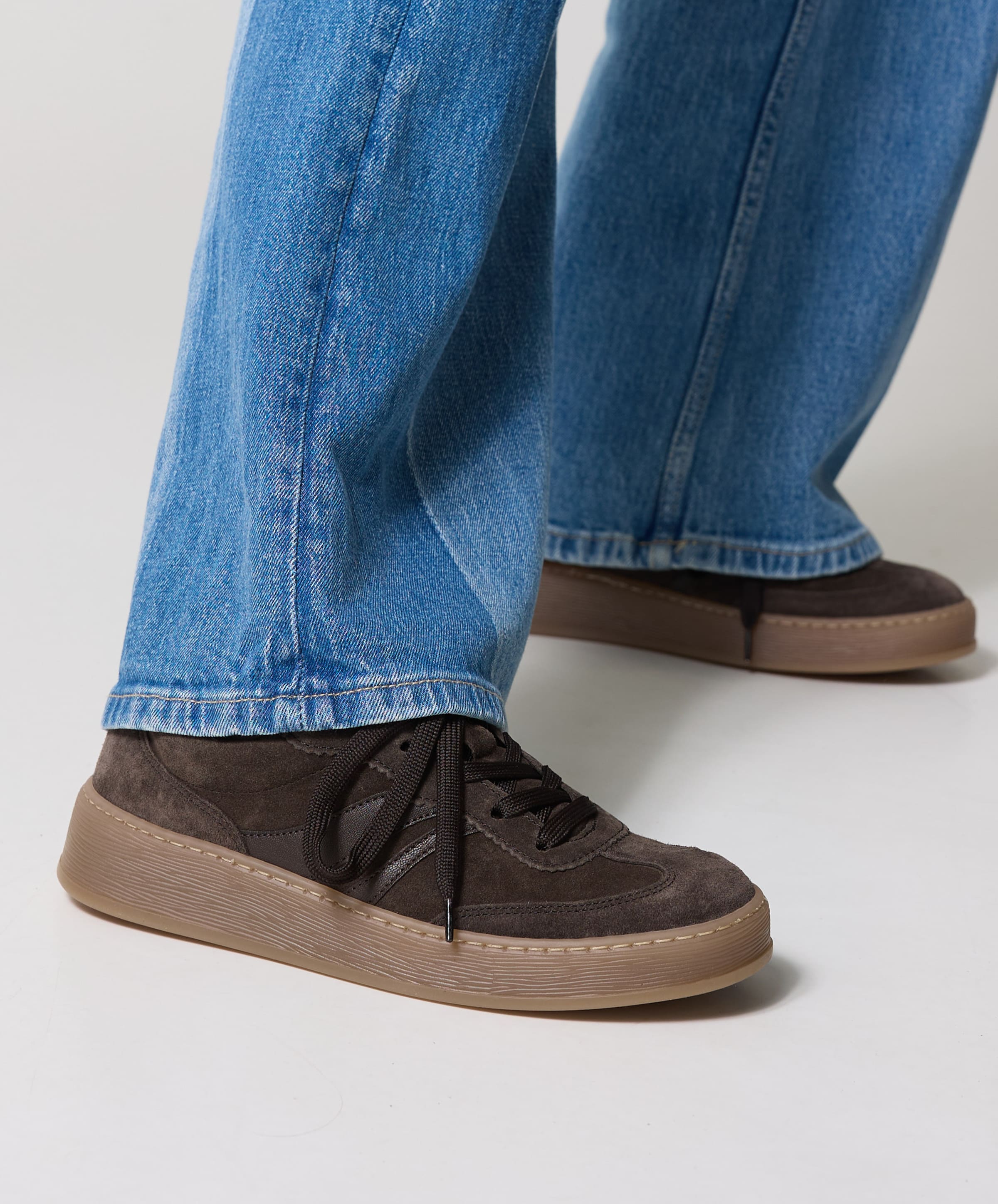 Gabor dames sneakers bruin