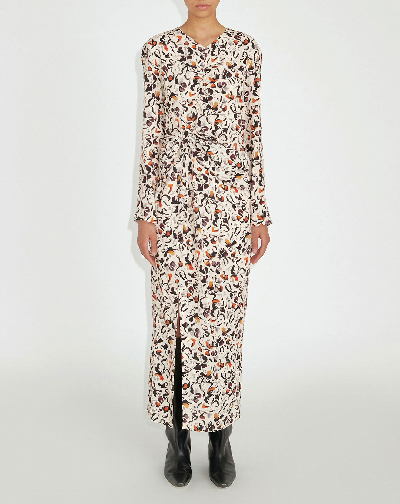 Zapa Robe Richie imprimée multicolore