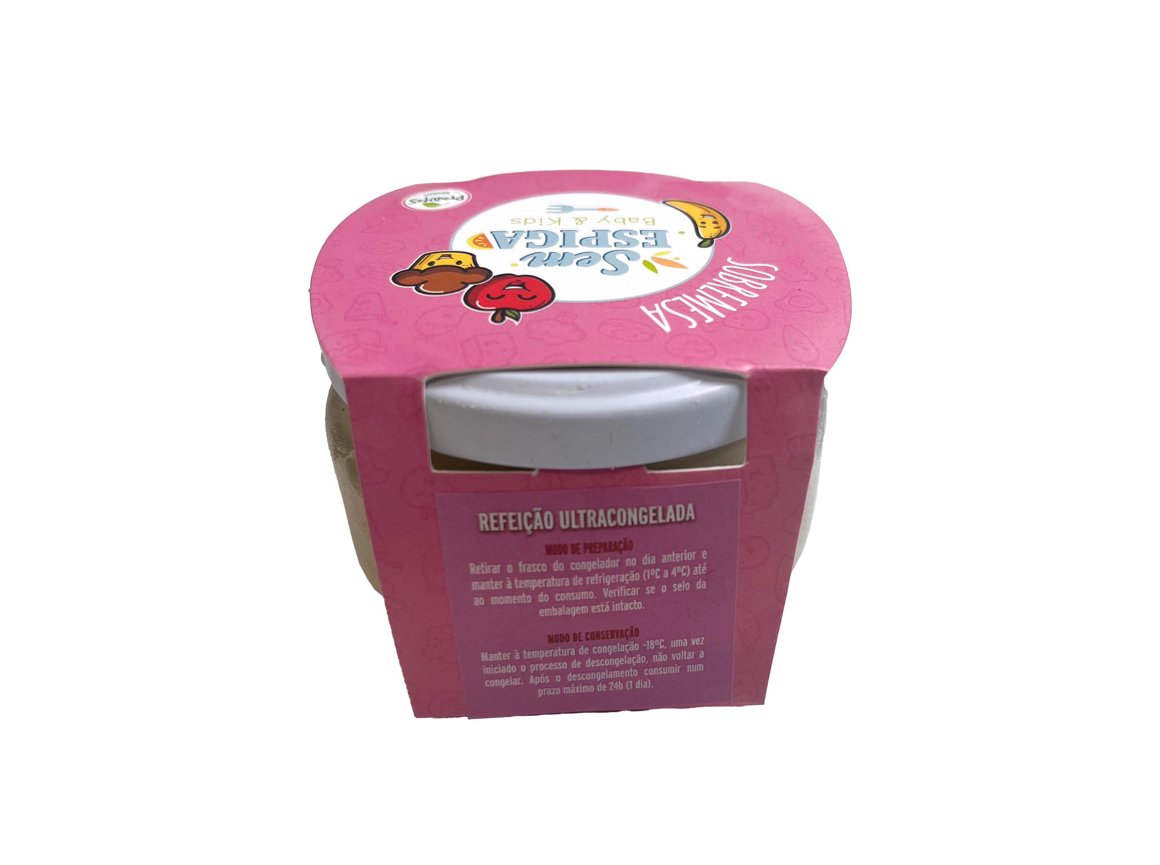 REFEIÇÃO CONGELADA PAPA BABY&KIDS TAPIOCA E BANANA 140 ML