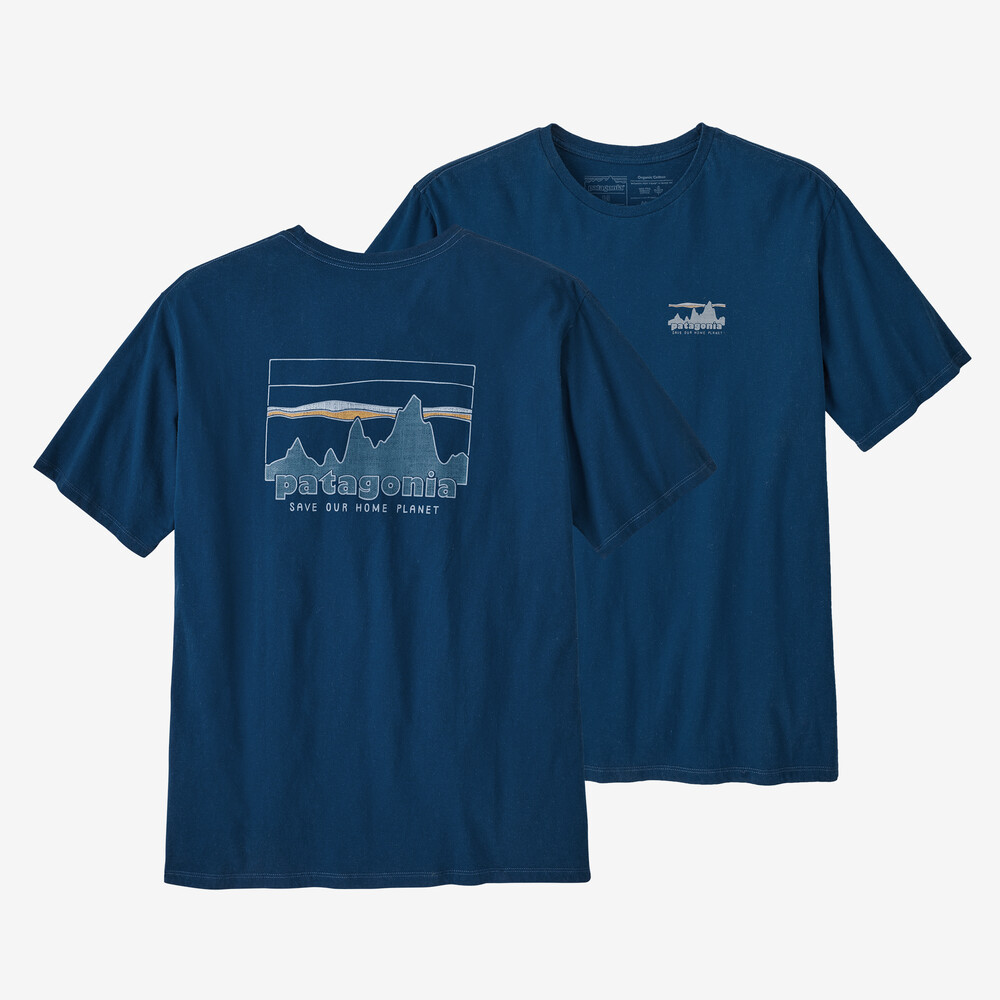 Herren-T-Shirt „Skyline“ aus Bio-Baumwolle (Modelljahr 1973)