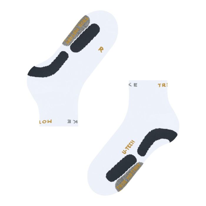 Falke Herre Strømper RU True Motion Short Socks Hvid