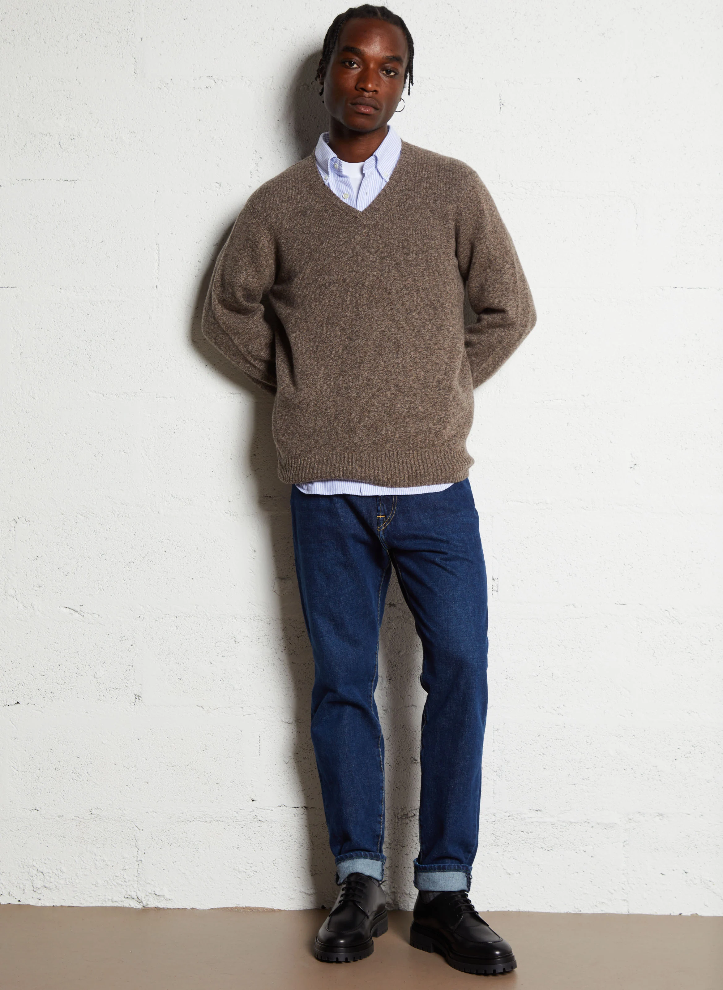 Derbies en cuir | Noir