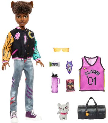 Monster High Dukke Clawd Wolf