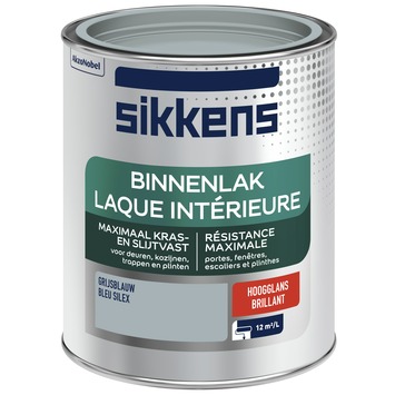 Sikkens binnenlak hoogglans grijsblauw 750 ml