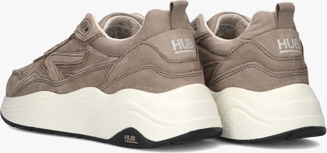 HUB taupe hub lage sneakers glide-w