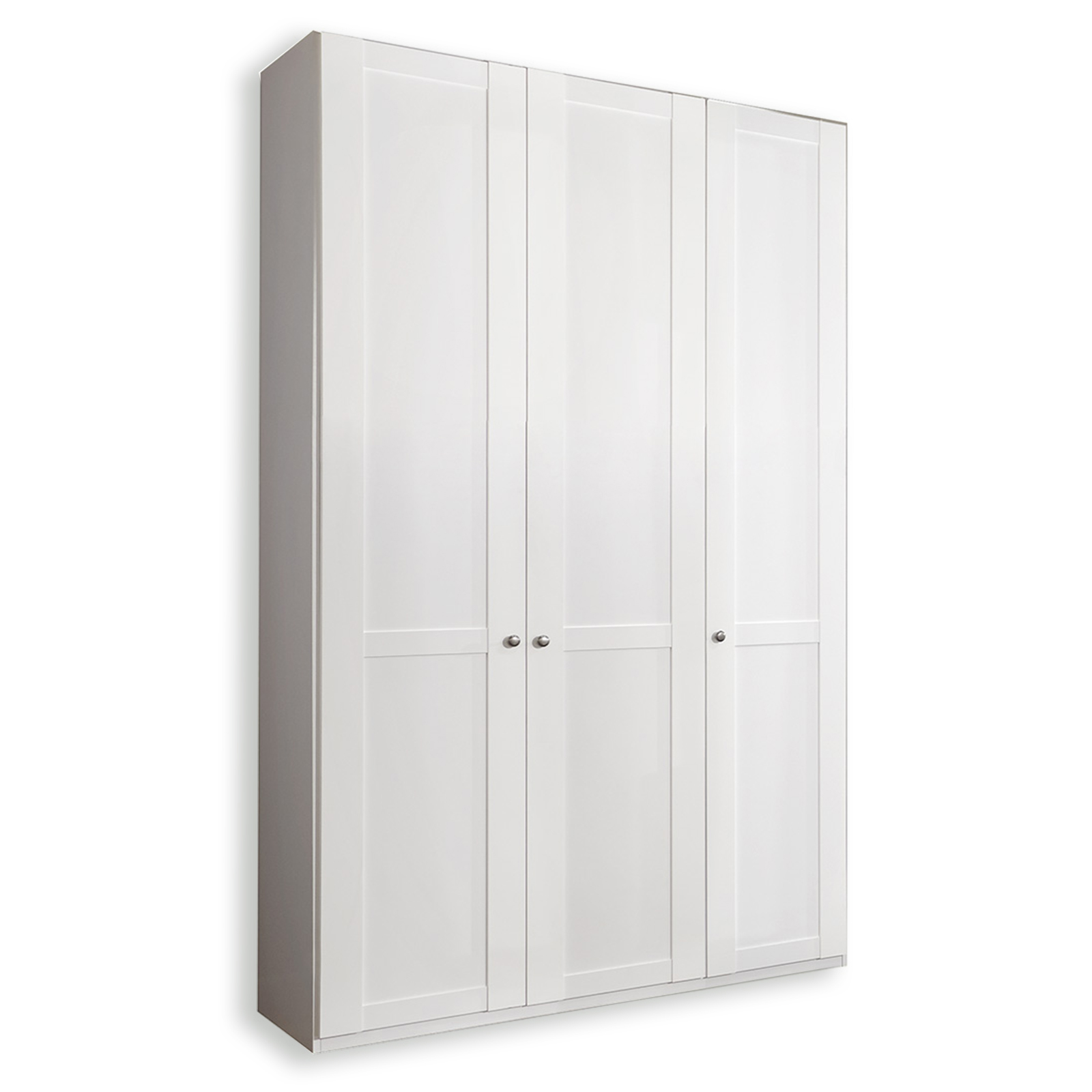 Drehtürenschrank - alpinweiß - 135 cm