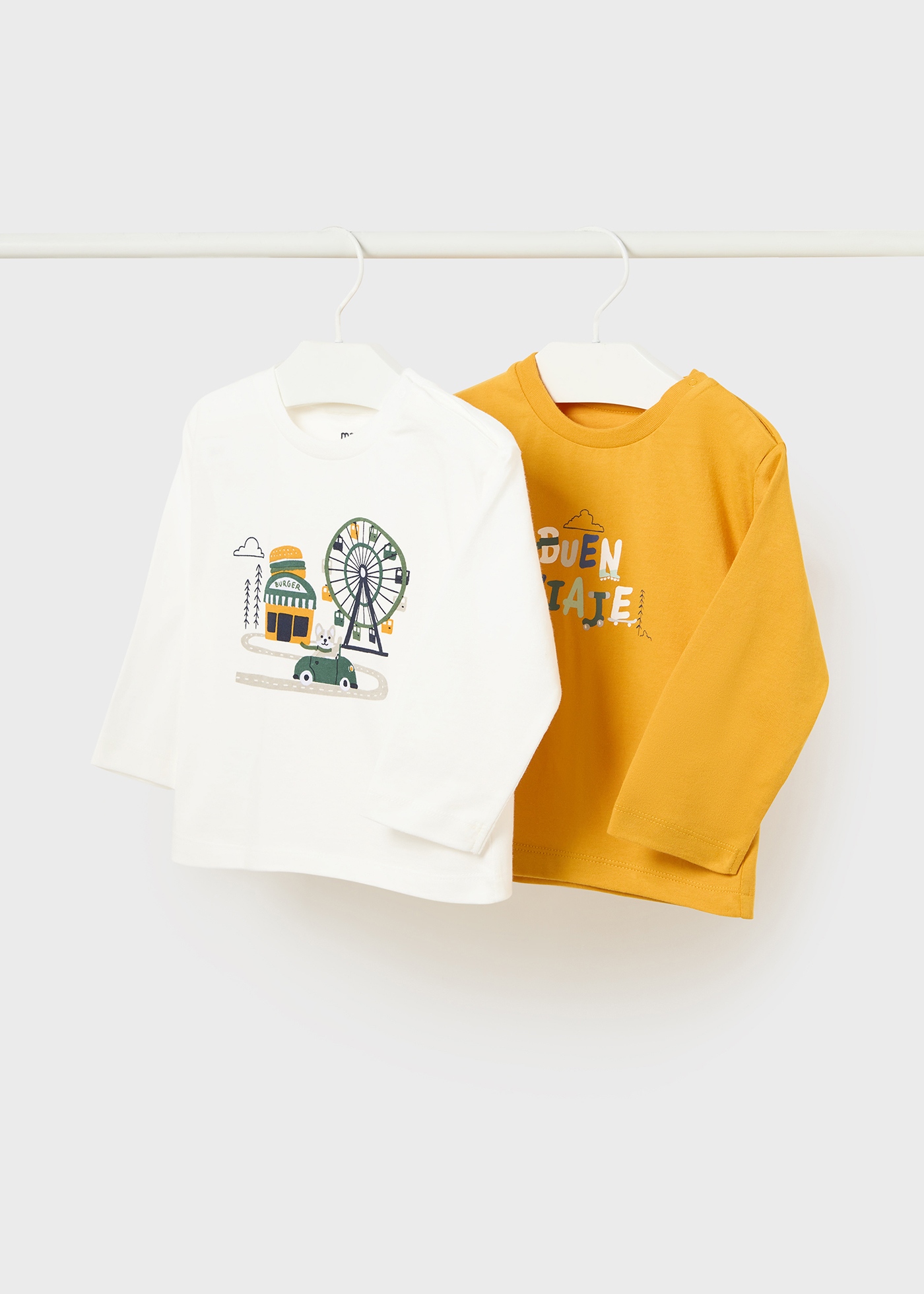 Conjunto de 2 camisetas infantis Better Cotton