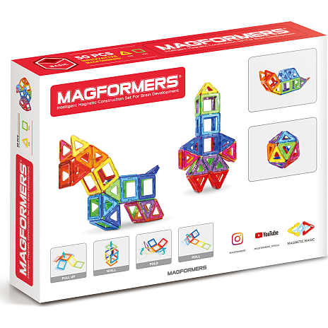 Magformers Basissæt 50 dele