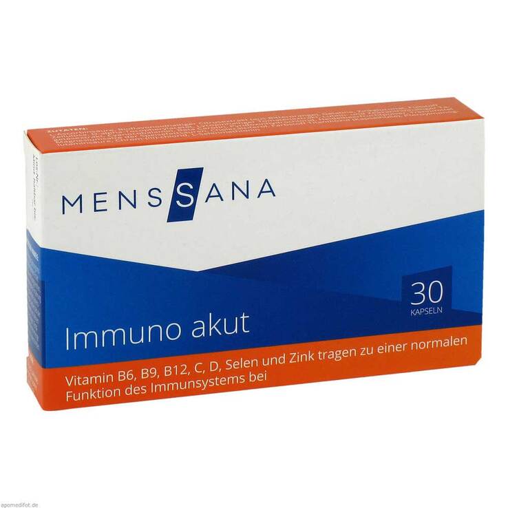 Immuno akut Menssana Kapseln, 30 St