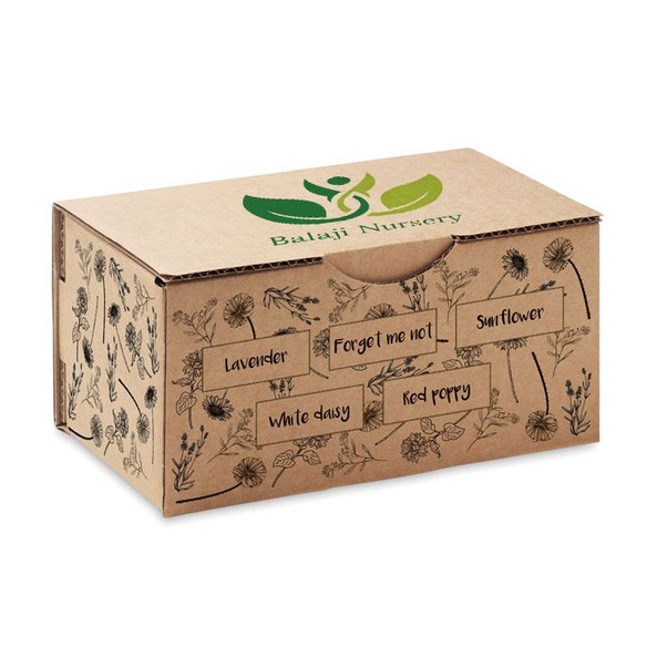 GiftRetail MO6500 - FLOWERS Kit de culture de fleurs