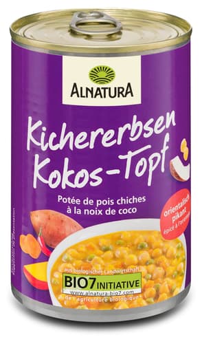 Alnatura BIO Kichererbsen-Kokos-Eintopf