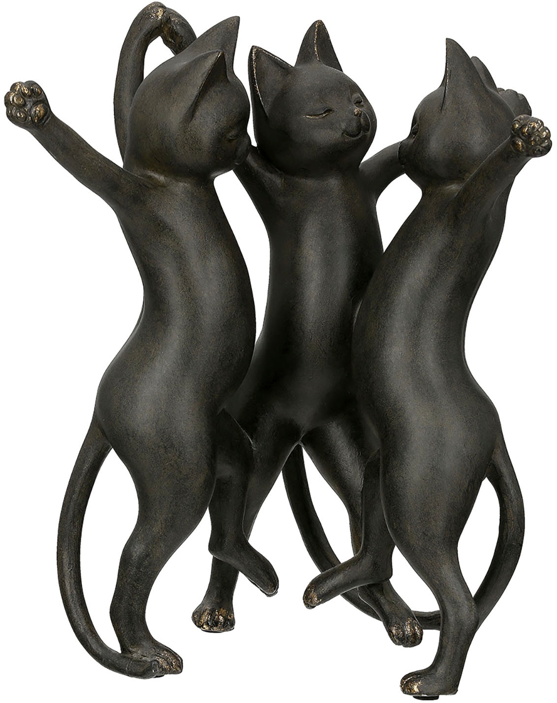 GILDE Tierfigur »Katze Gatto-Trio, schwarz«