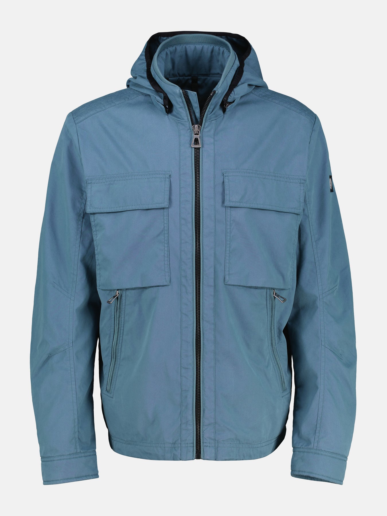 Shell-Blouson mit abnehmbarer Kapuze