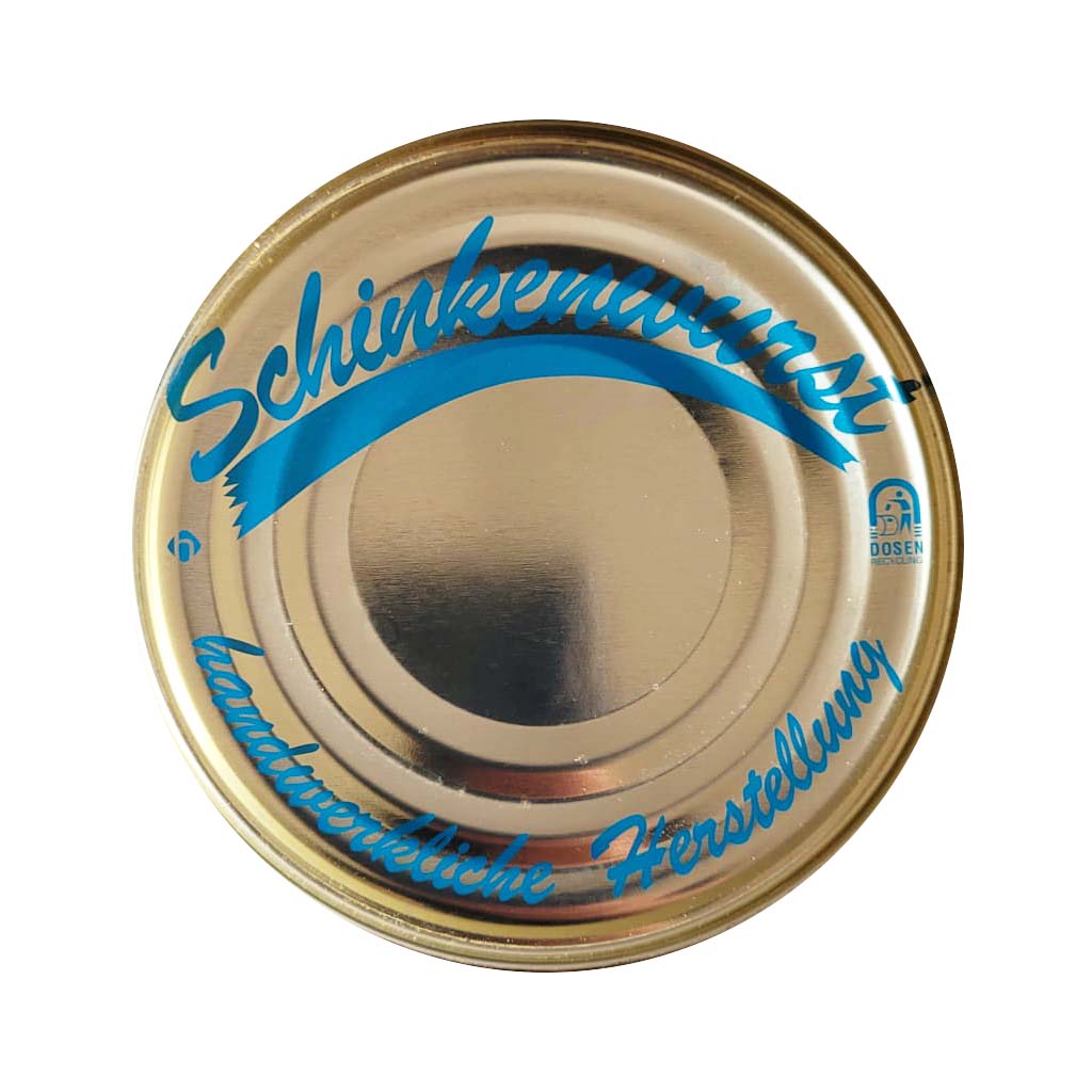 Schwarzwaldhaus Original Schinkenwurst 400g Goldglanzdose MHD:3.12.25