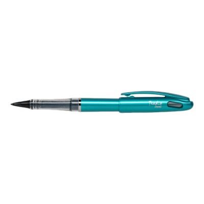 Pentel Tradio Brillant - Feutre plume - corps turquoise