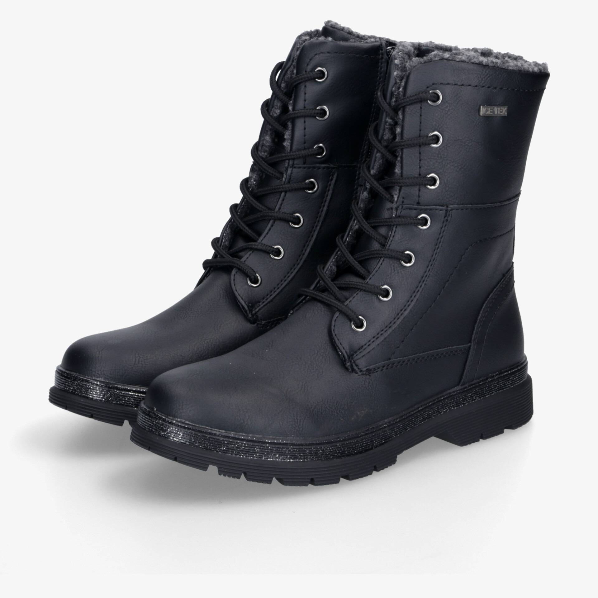 DooDogs Kinder Stiefel schwarz