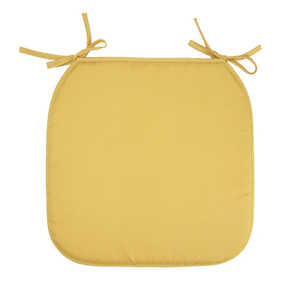Galette de chaise carrée 38x38cm 4 pièces (4 modèles)