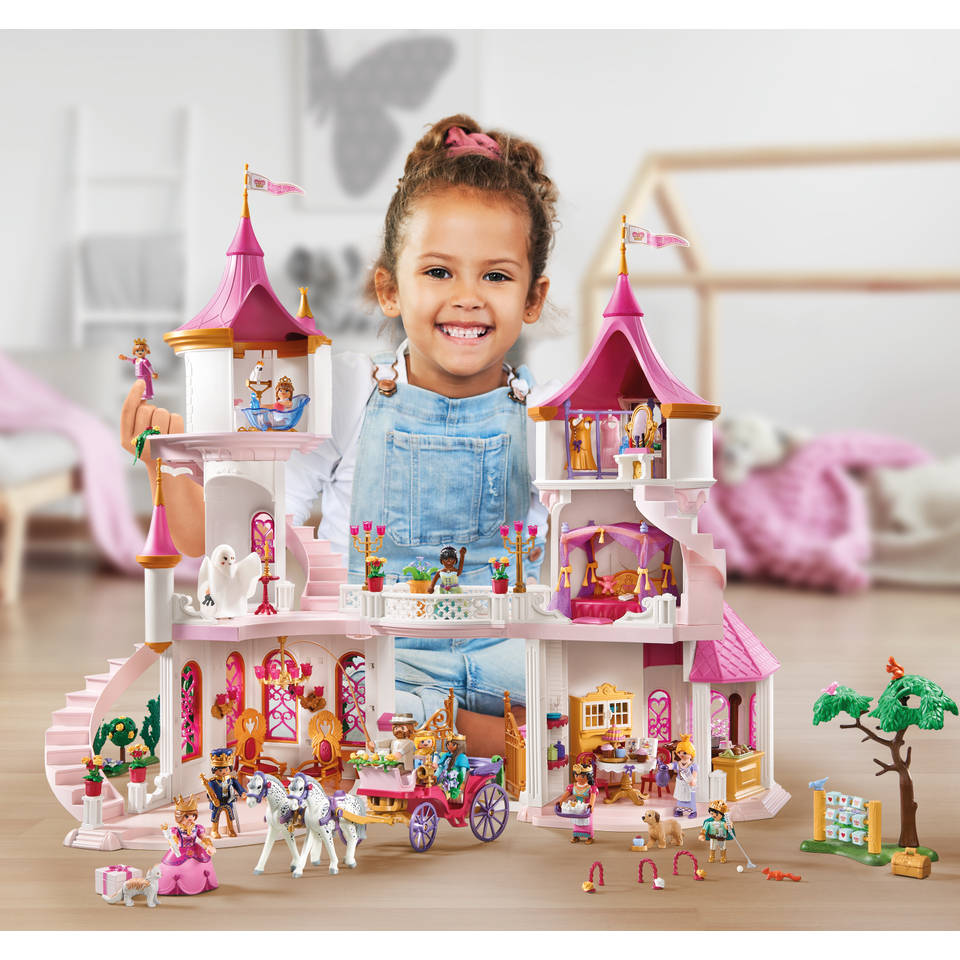 PLAYMOBIL Princess Magic prinsessenkasteel met koninklijk paar 71845