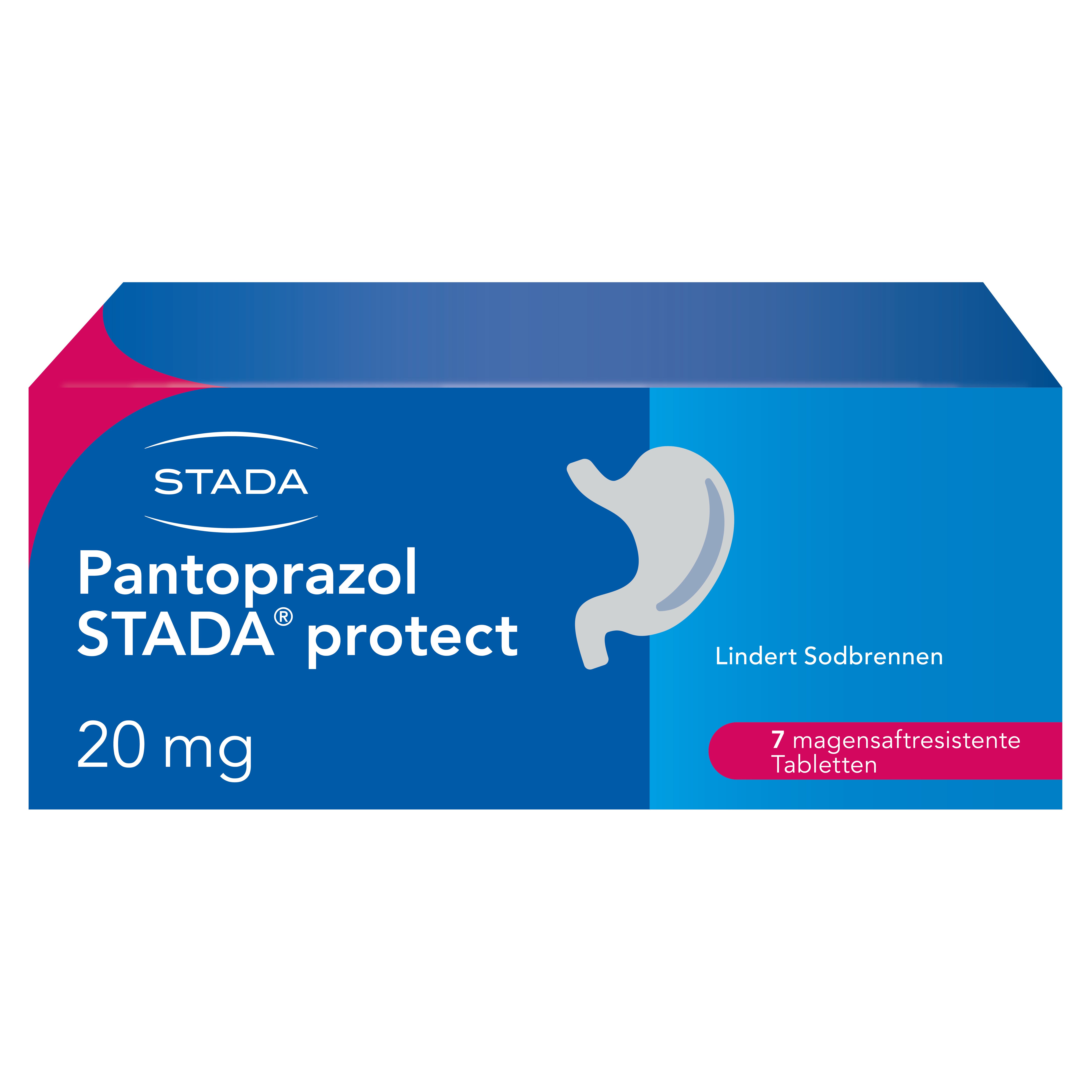 Pantoprazol STADA® protect 20 mg magensaftres.Tabl., lindert Sodbrennen