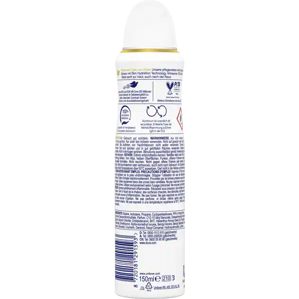 Anti-Transpirant Spray Advanced Care invisible dry