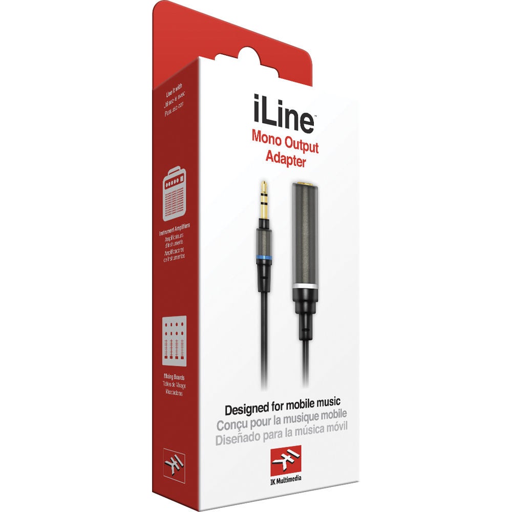 IK Multimedia iLine IP-ILINE-MOA-IN mini jack - mono jack female