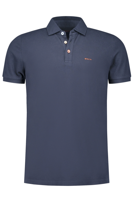 NZA blauwe heren polo