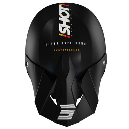 Casque cross Shot FURIOUS STORY - ORANGE MATT 2022 - Orange / Noir