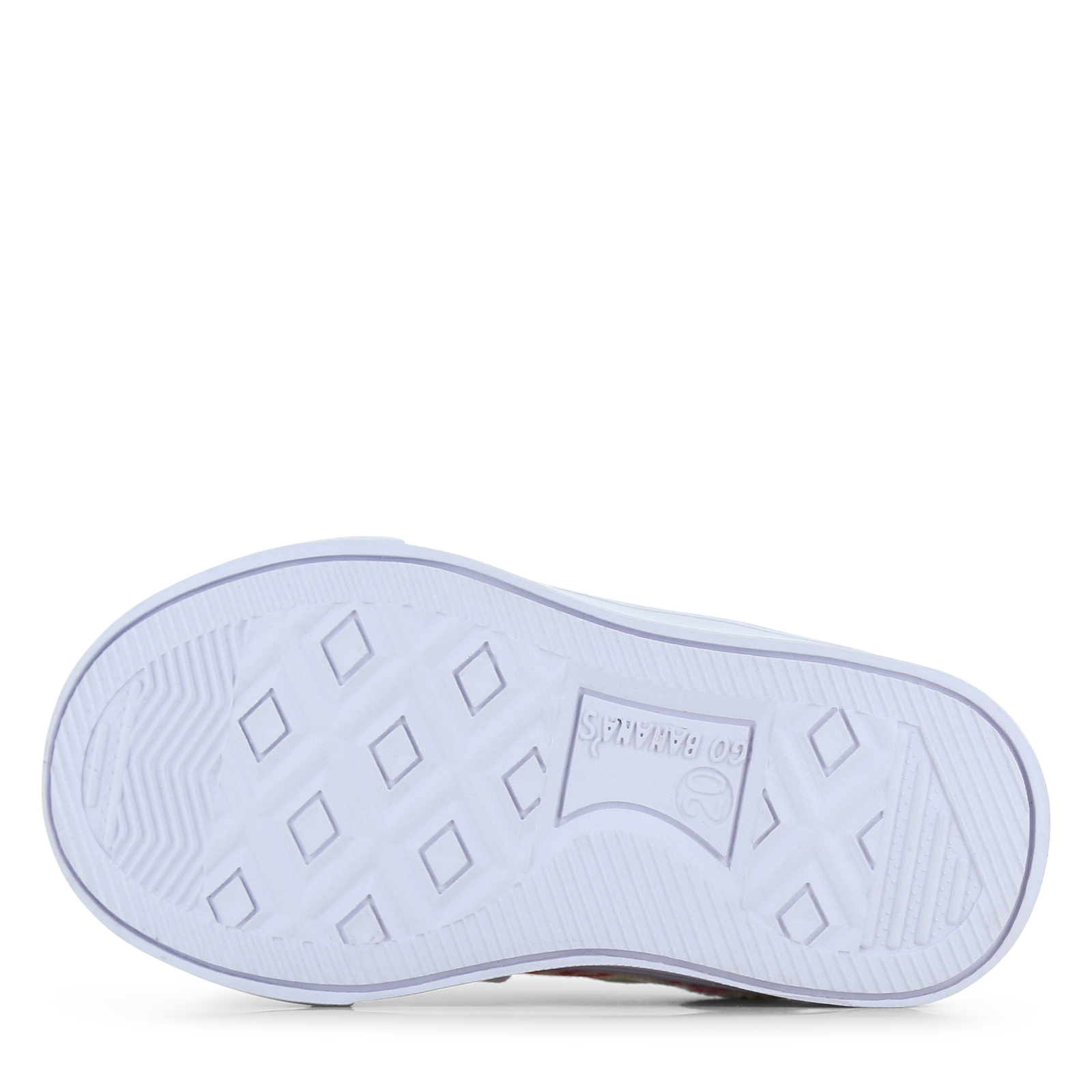 Go Banana‘s sneaker klittenband - White Flowers Canvas | Meisjes schoenen