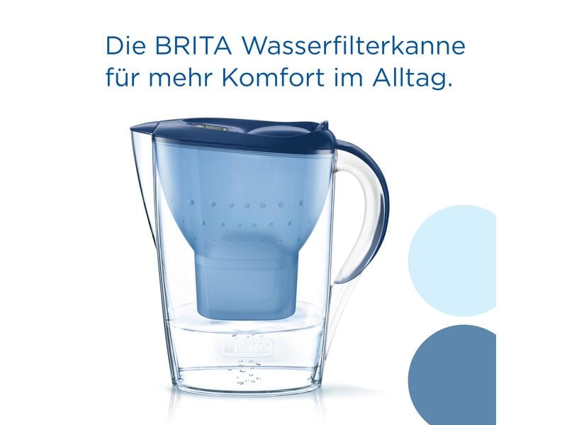 BRITA Wasserfilter Marella inkl. 3 Maxtra Pro All-in-1 Die BRITA Wasserfilterkanne für mehr Komfort im Alltag