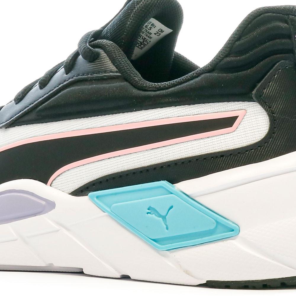 Puma Baskets Noires/Blanches/Bleu Femme Puma Lex