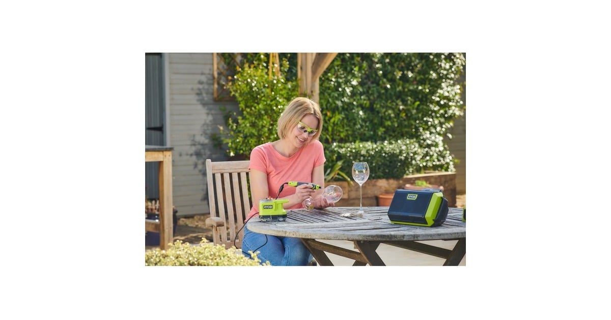 RyobiAccu-Rotatietool RRT18-0 rechte slijpmachine  (Groen/zwart, zonder batterij en lader)