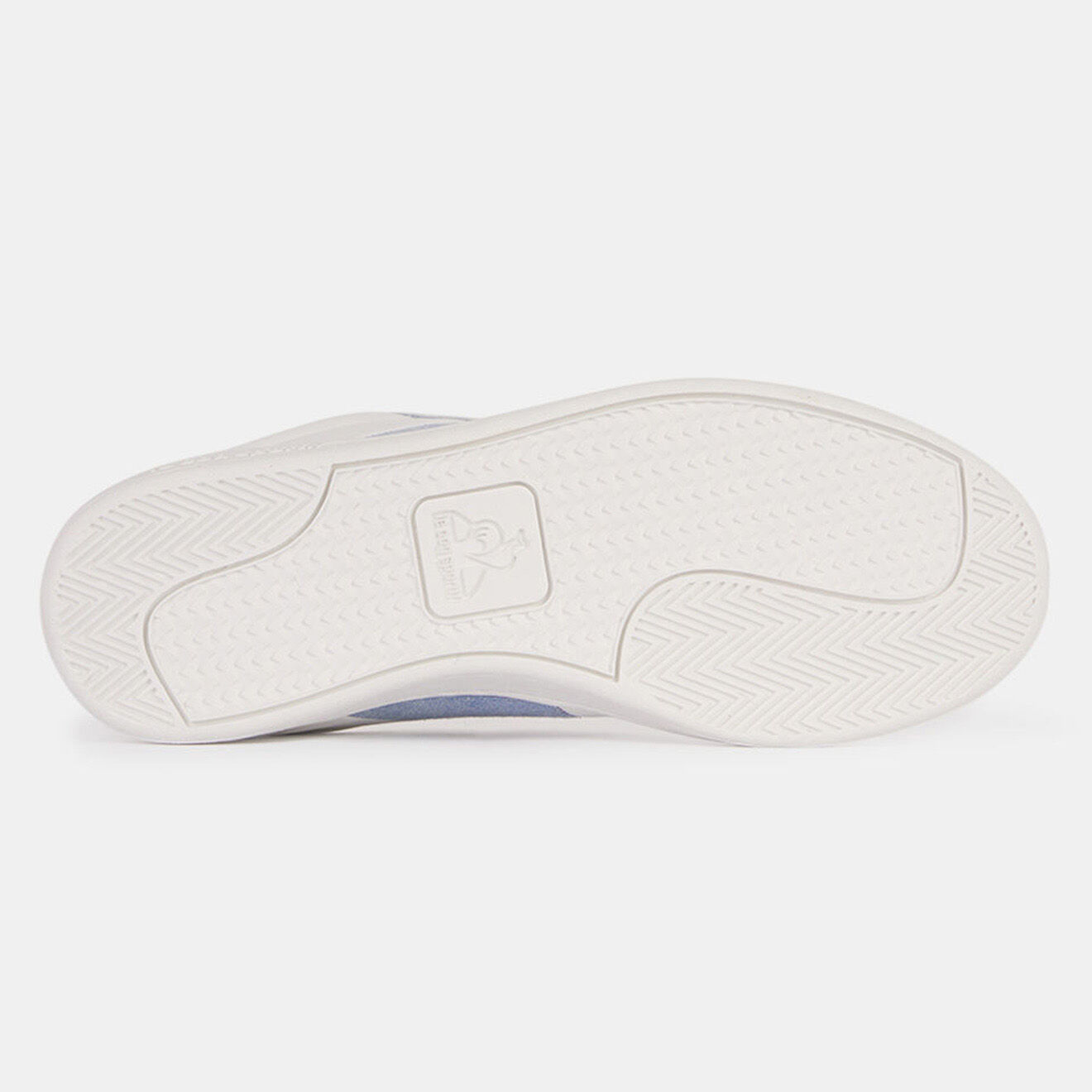 Le Coq Sportif Baskets en Cuir Courtclassic blanc/belu
