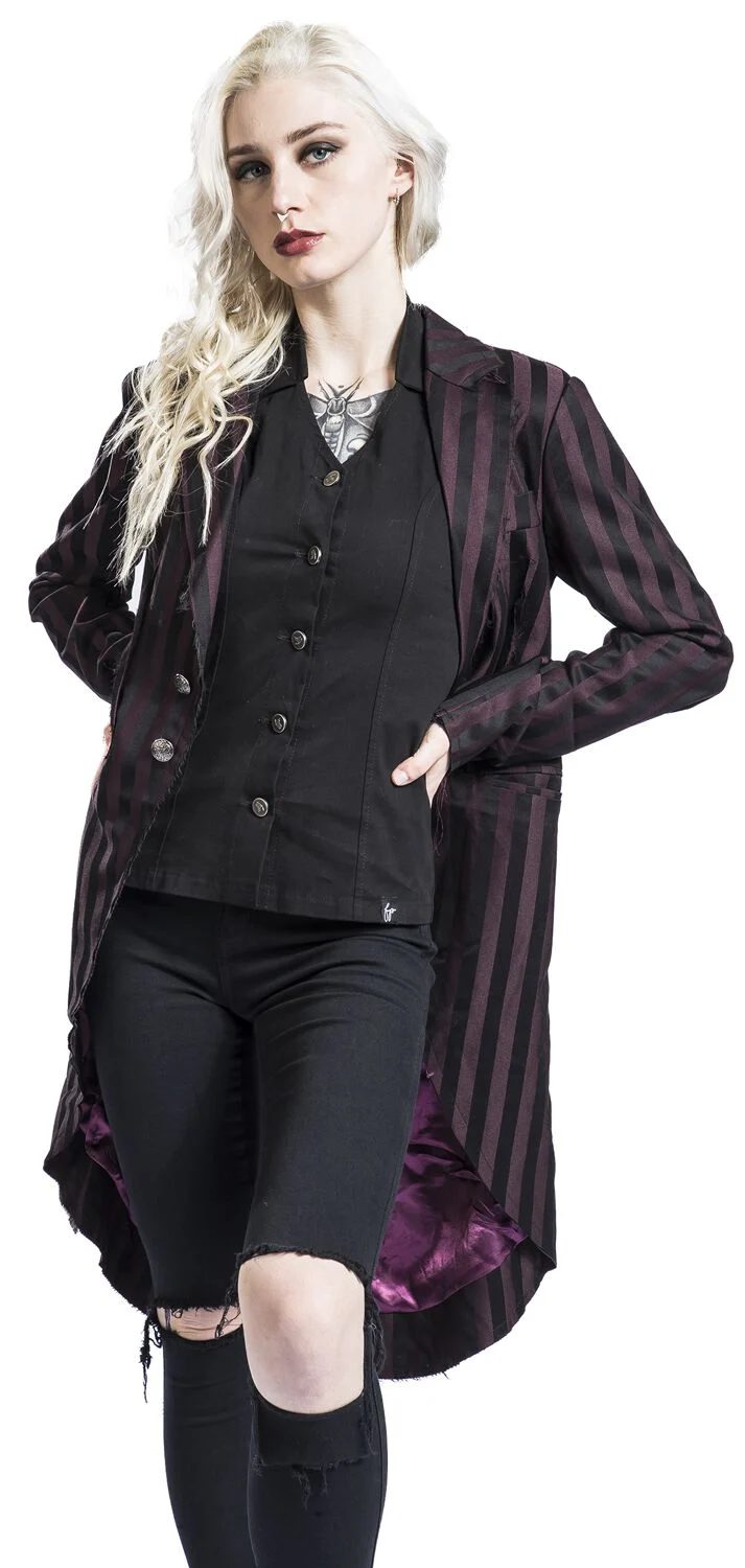 Stripe Blazar Coat | Jawbreaker Manteaux