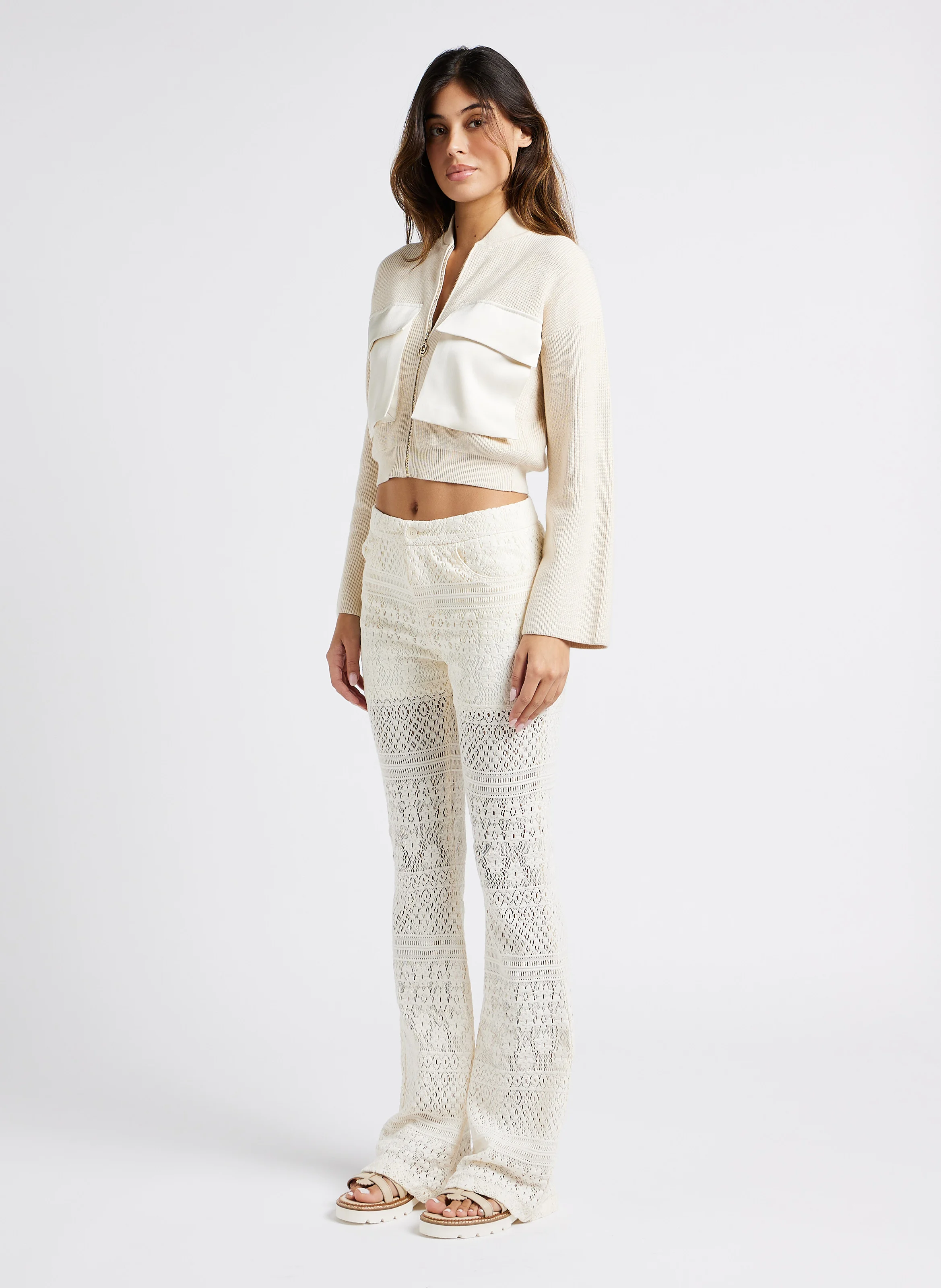 ISIDOLE - Sandales en cuir | Blanc