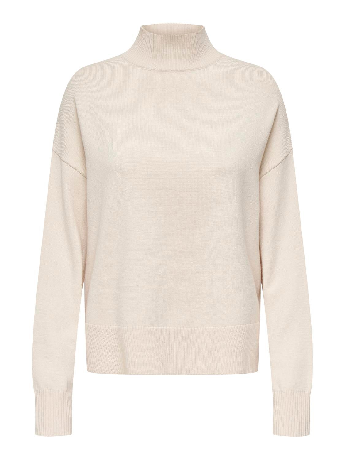 ONLBARI Strickpullover Whitecap Gray
