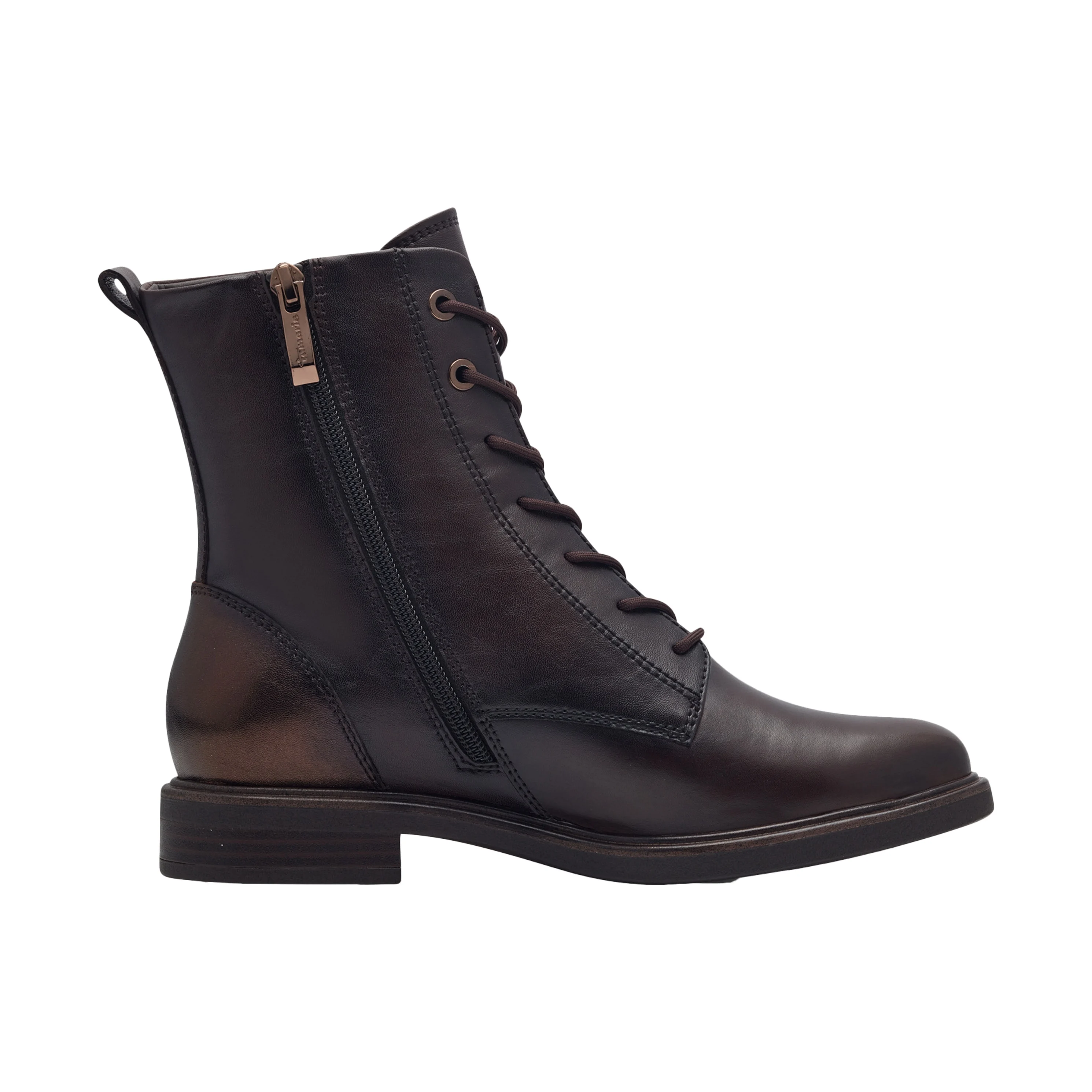 Bottines cuir | Marron
