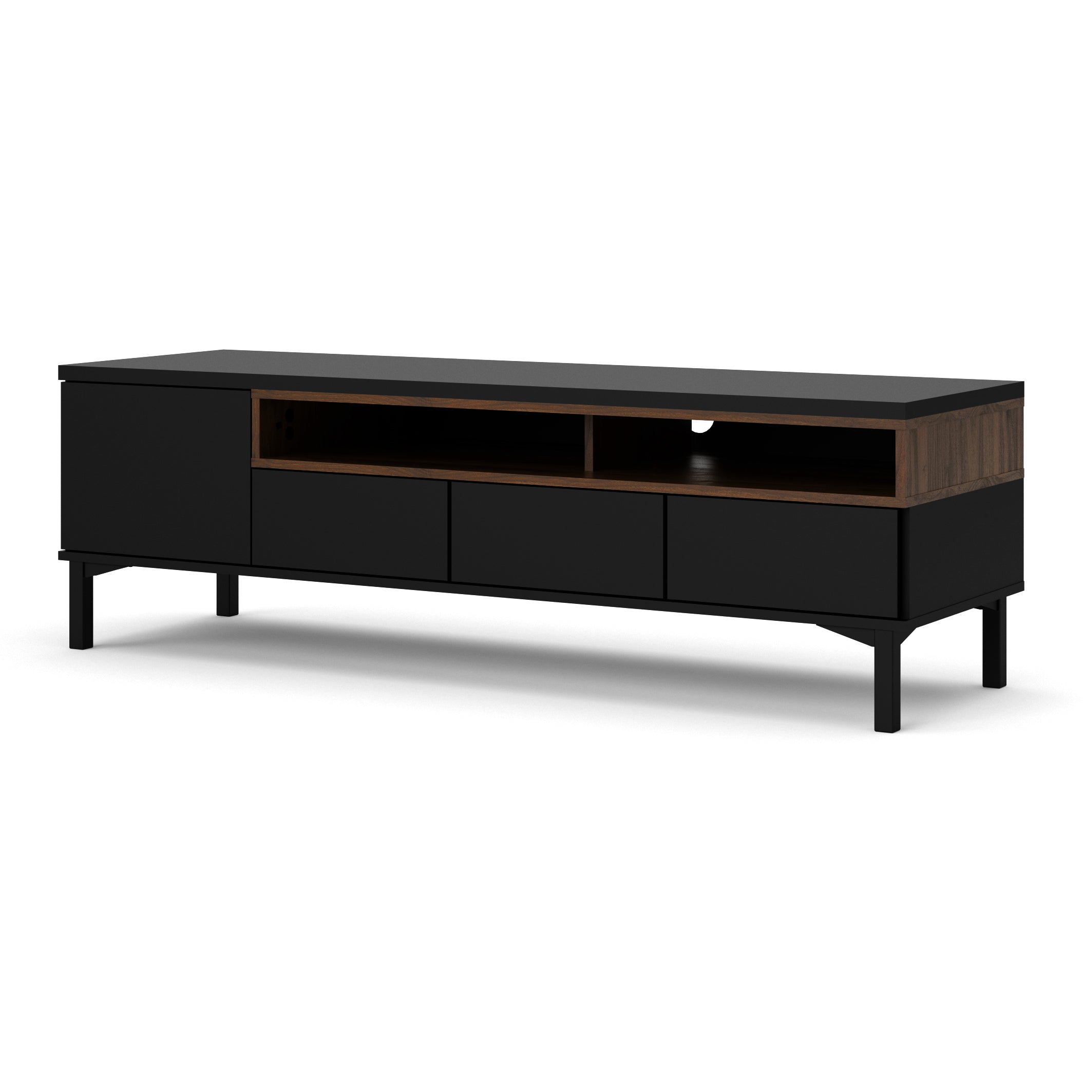 by fonQ basic Nook Tv-meubel - Zwart