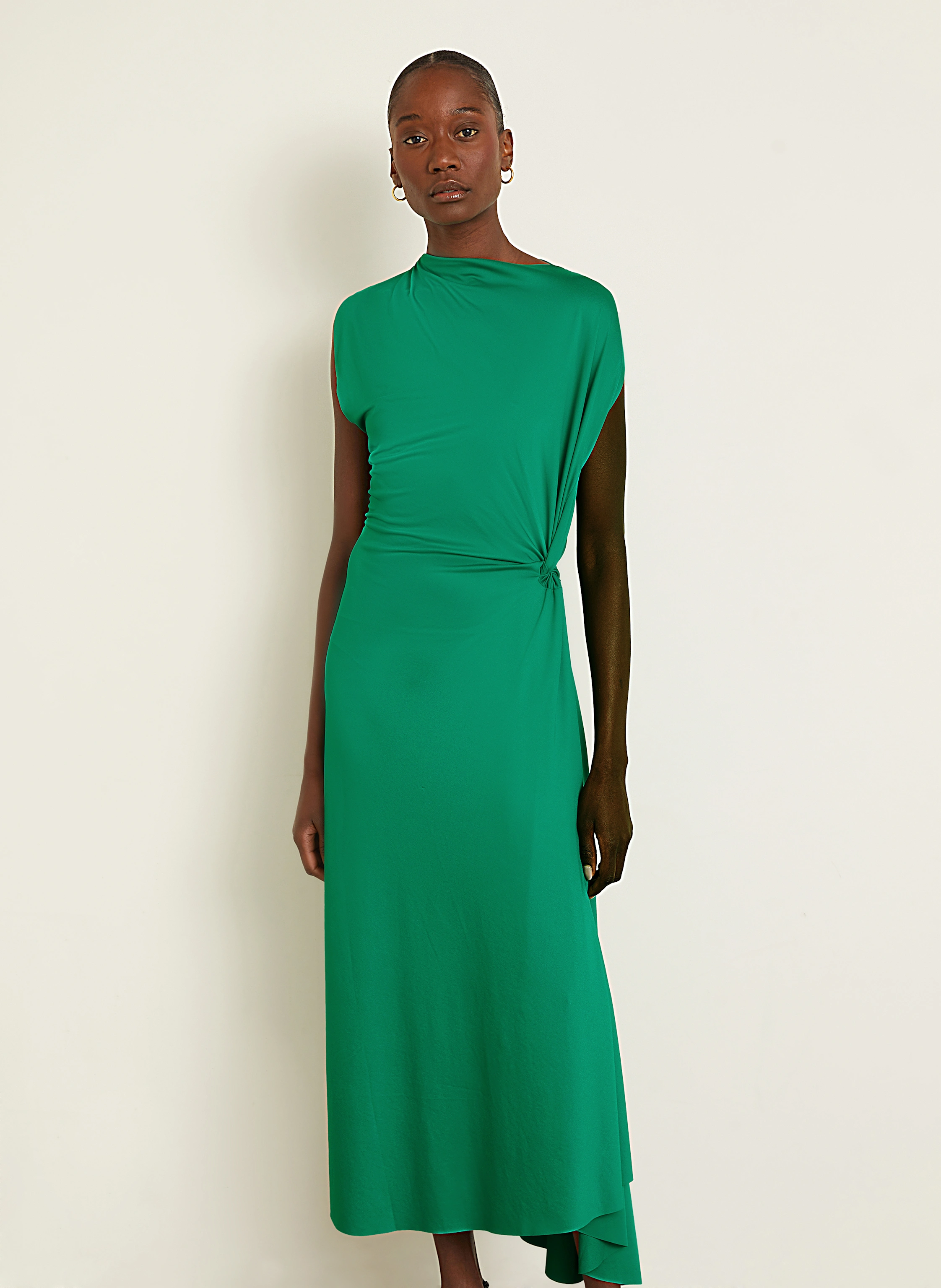 VICTORIA BECKHAM Satinkleid