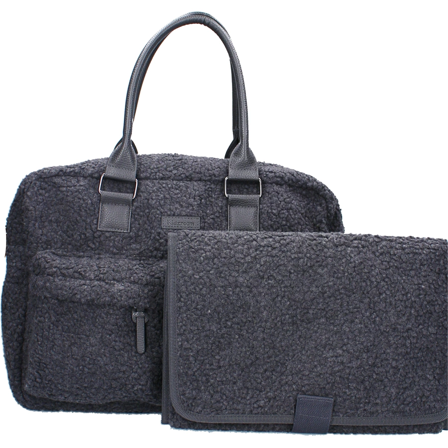 Kidzroom Wickeltasche care Hello Little One Grey