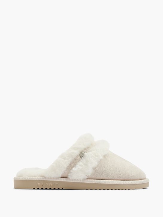 ESPRIT Pantoffel beige