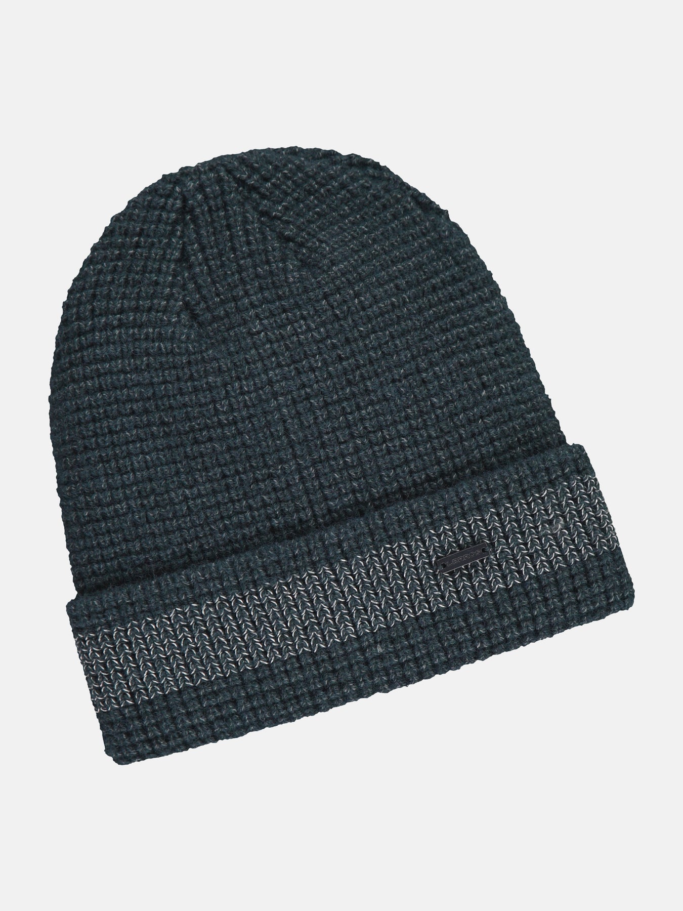 Reflektierende Melange Strickmütze