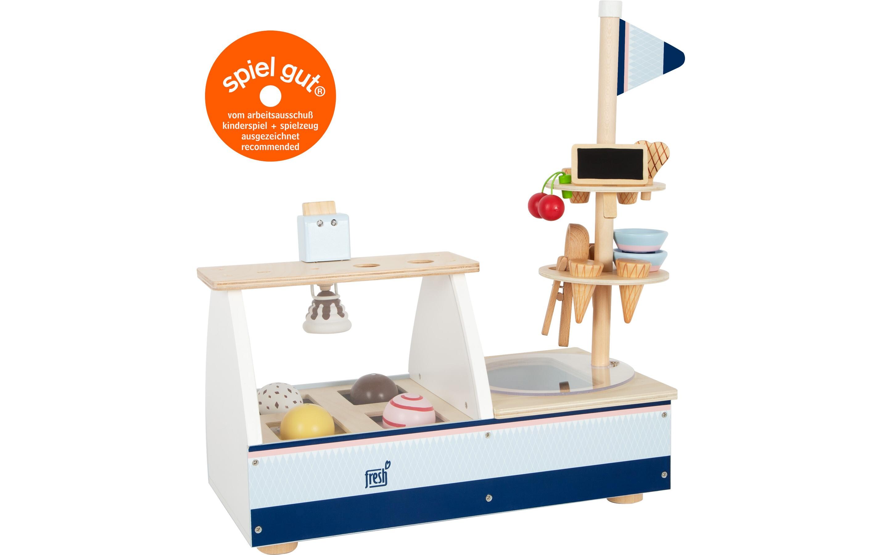 Eistheke «fresh»Eis-Spielset für Kinderküche und Kaufmannsladen