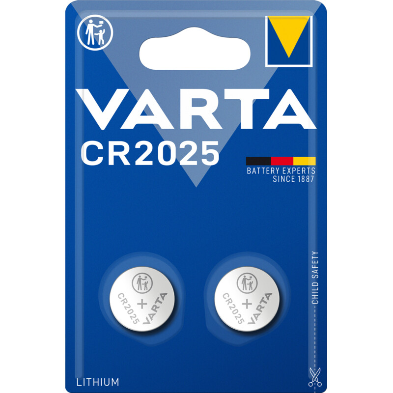 Varta Knoopcelbatterij lithium CR2025