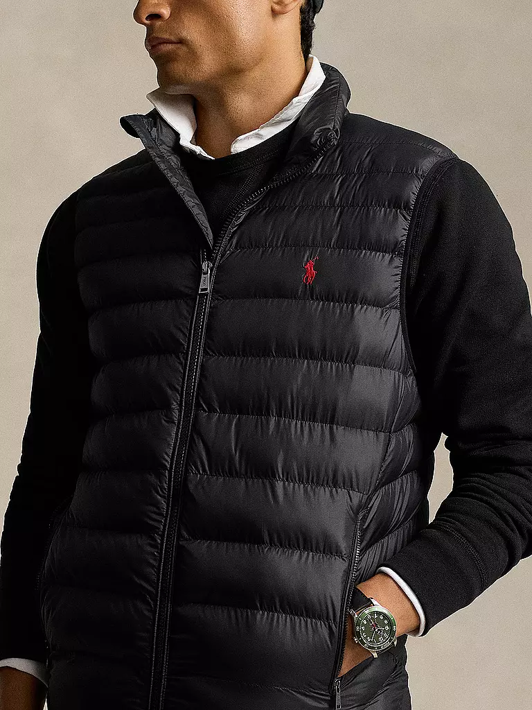 POLO RALPH LAUREN Steppgilet  schwarz