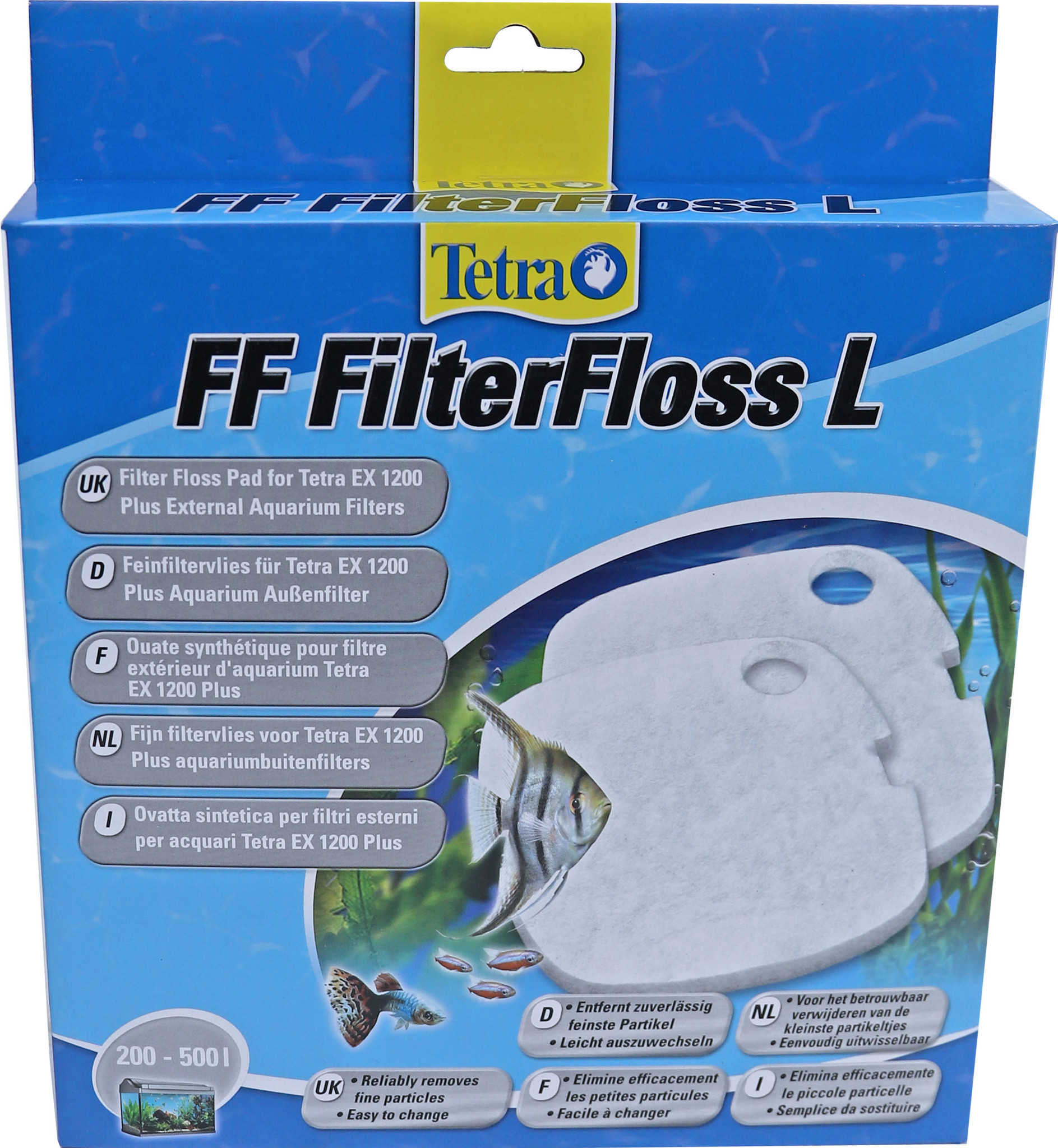 Tetra FilterFloss L pak a 2 stuks | Fijn filtervlies