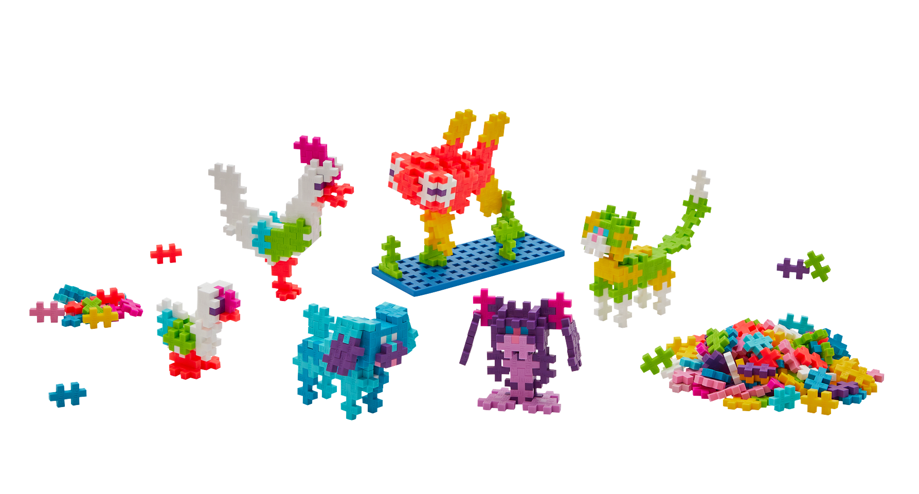 Plus-Plus - Learn to Build Pets