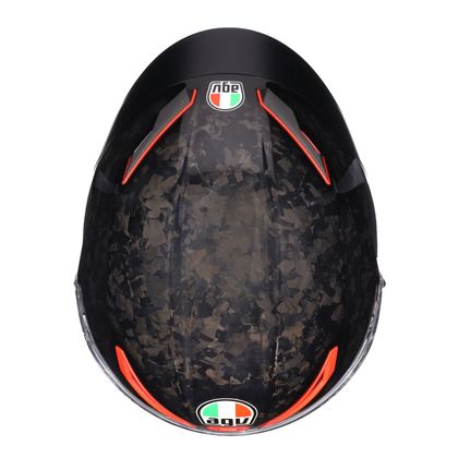Casque AGV PISTA GP RR - ITALIA CARBONIO FORGIATO - Noir / Rouge