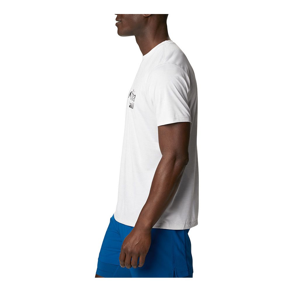 Columbia TRINITY TRAIL GRAPHIC - Maillot Homme white