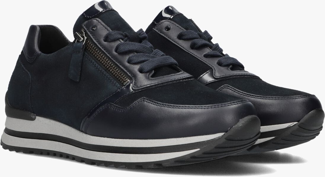 blauwe gabor lage sneakers 528