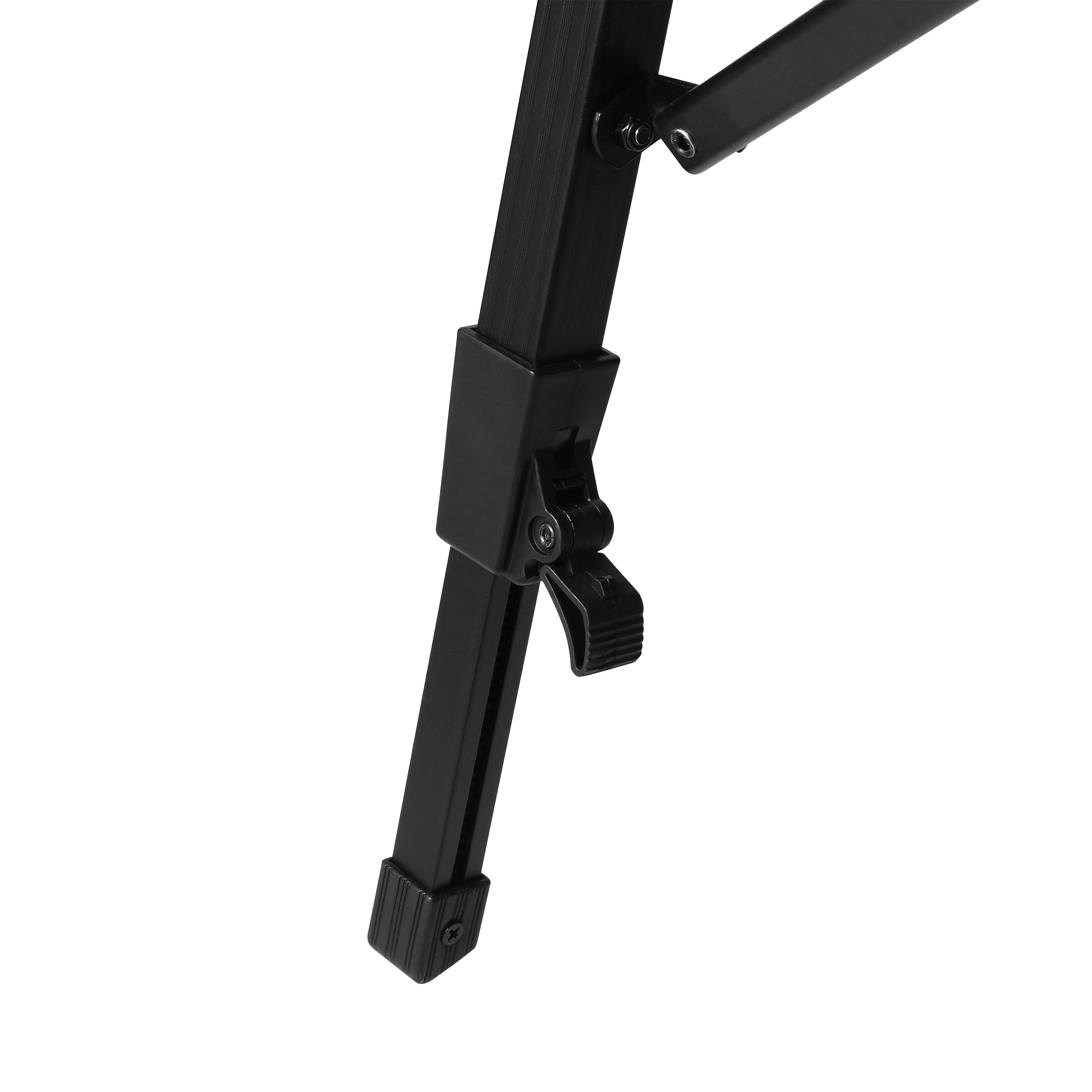 Campingtisch klappbar DOLF 90 x 51 cm schwarz